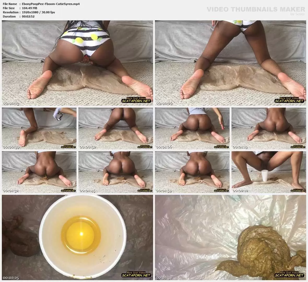 Ebony Poop