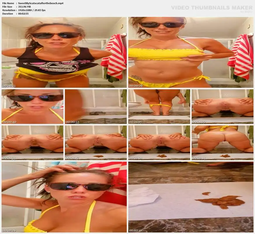 Sweetlily84 – Scat 106: scat after the beach