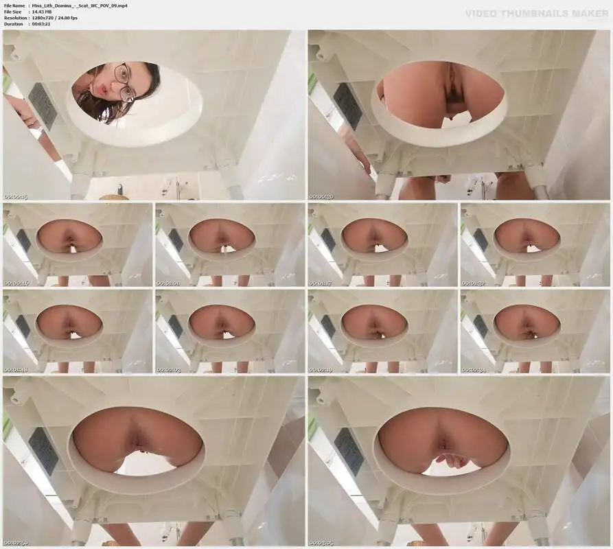 Miss Lith Domina - Scat WC POV 09