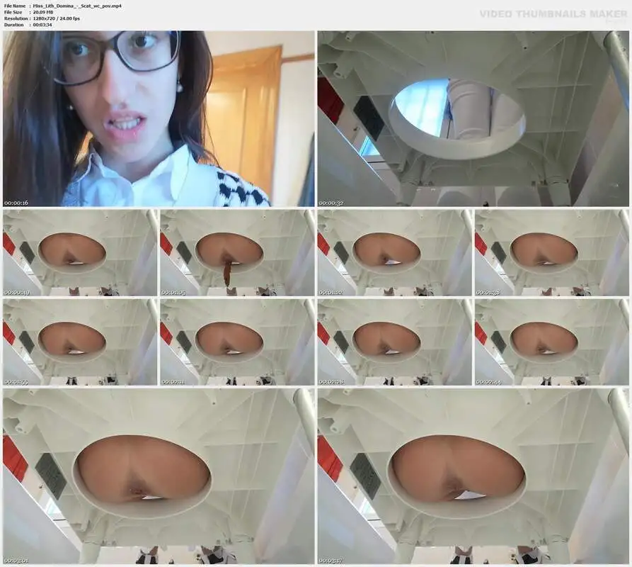 Miss Lith Domina - Scat wc pov
