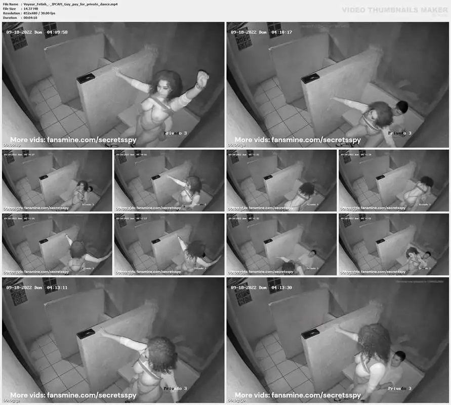 Voyeur Fetish - IPCAM Guy pay for private dance