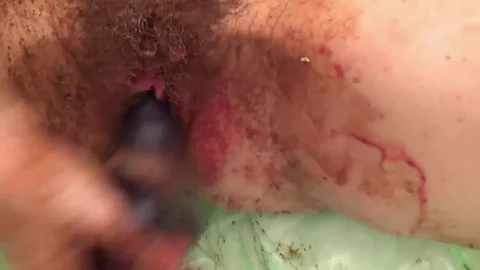 1 May 2023- The girl is all in her shit and smears herself shit – Amateurs