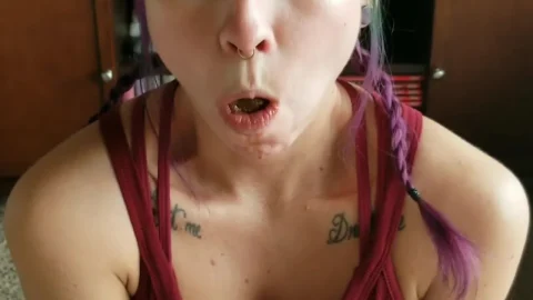 20 April 2023- SluttyLittleLex aka LilButtLex – Eating From My Master part 1 – Amateurs