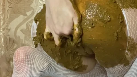 24 May 2023- Sloppy fisting, sloppy blowjob, slop and smear mess, liquid shit with p00girl – Amateurs