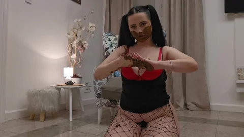 Anna Coprofield – It’s Schoolgirl’s Filled Pussy again