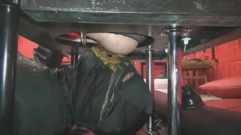 Femdom scat and forced consumption