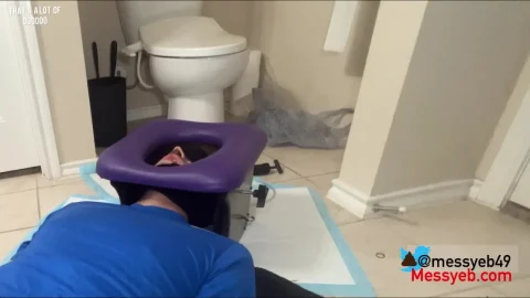 Messyeb49 – Sub Eats Ebonys Shit