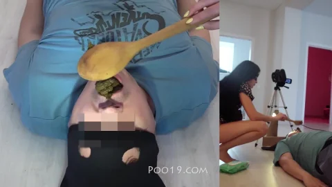 MilanaSmelly – My mouth was completely filled with hard shit