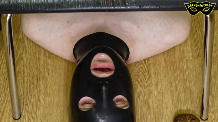 Perverformer – Strict Leather Mistress Shits Down in Your Mouth