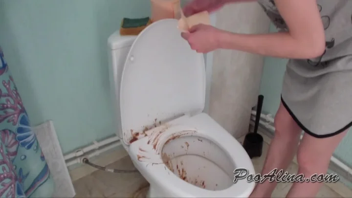 PooAlina – Smelly explosive diarrhea from Alina in the morning
