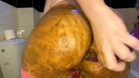 Scat Doll – PantyPooping and Dirty Anal!