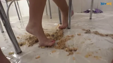 Scat Lesbians Vomit and Smear Each Other