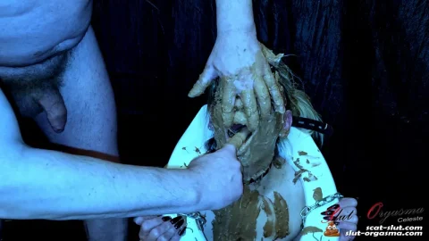 SlutOrgasma – Extreme shit training and throat fuck