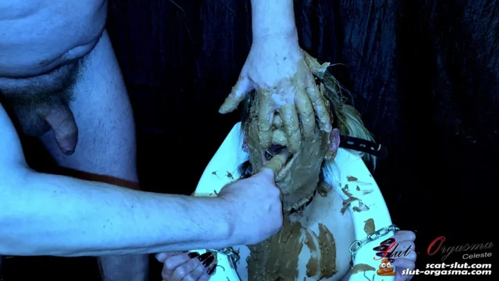 SlutOrgasma – Extreme shit training and throat fuck